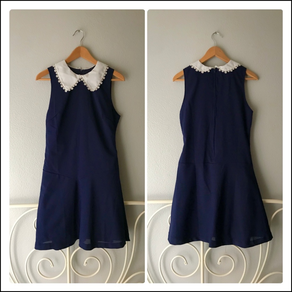 Pop England Peter Pan Collar Dress